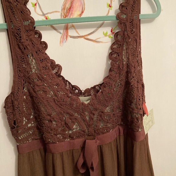 Intuitions Battenberg Lace and Silk Dress SZ 12 - NWT - Picture 2 of 9